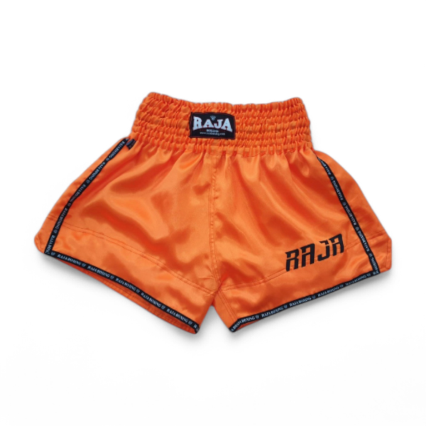 RAJA ラジャ キックパンツ ムエタイ ショーツ RTB29-2 RAJA MuayThai Shorts (Orange) オレンジ